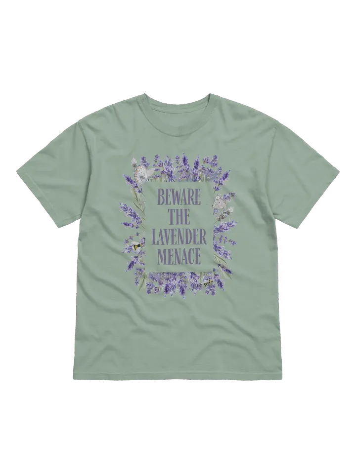 Beware the Lavender Menace Adult T-Shirt product image (1)