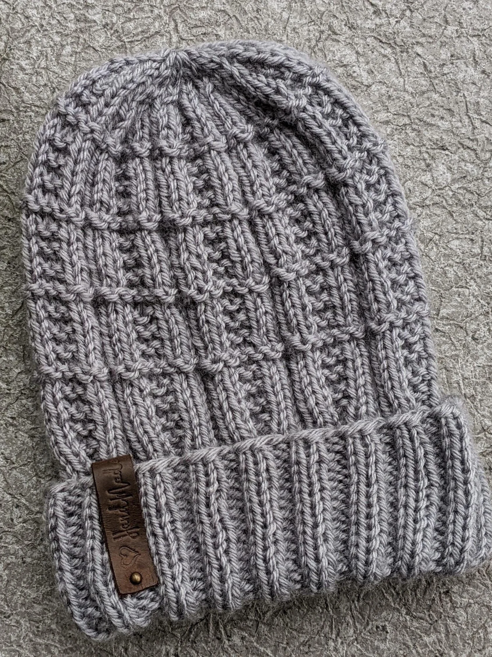 Knit & Purl Men's Hat Pattern product image (2)