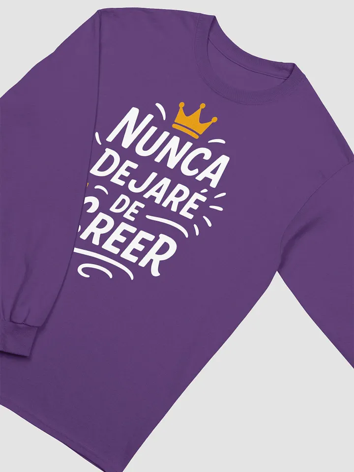 Camiseta Unisex Manga Larga | Nunca dejaré de creer product image (14)