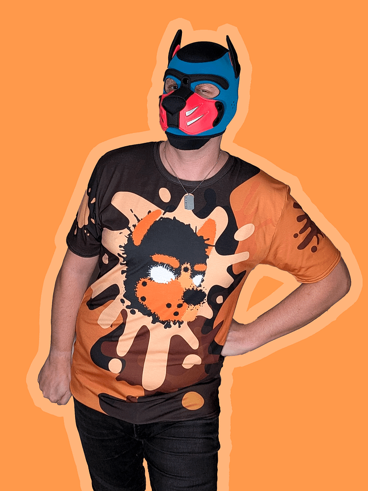 Chaos Splatter Shirt - Orange product image (1)