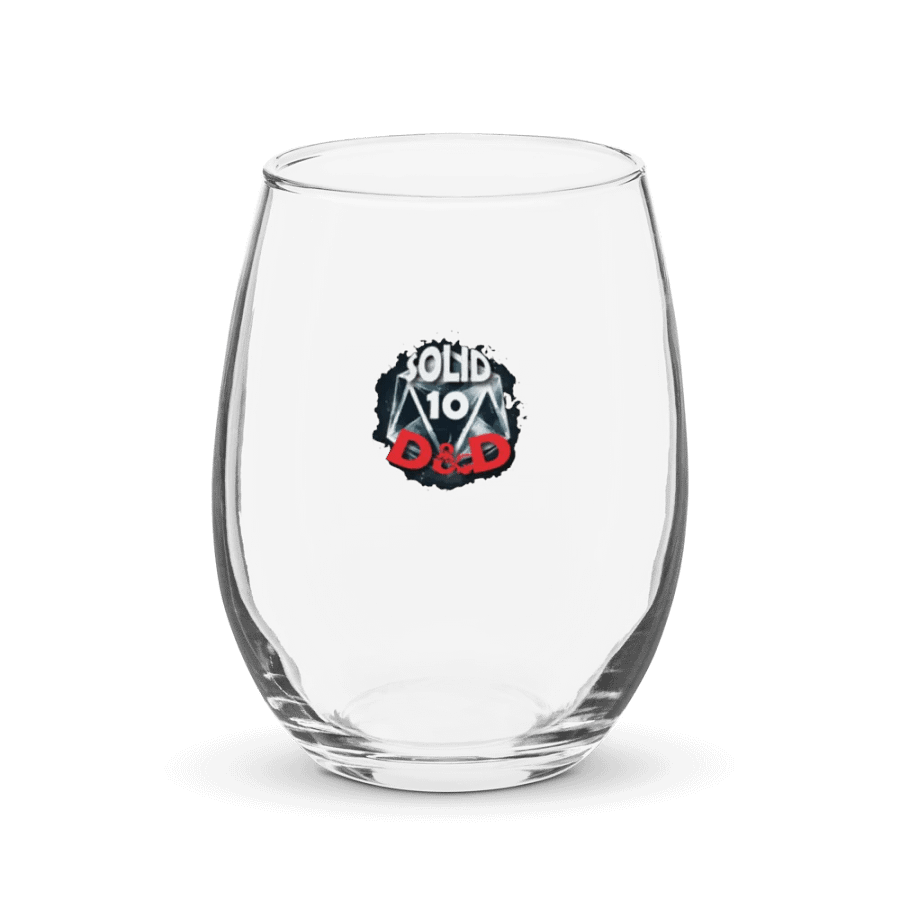 Solid10D&D Stemless Wine Glass product image (1)