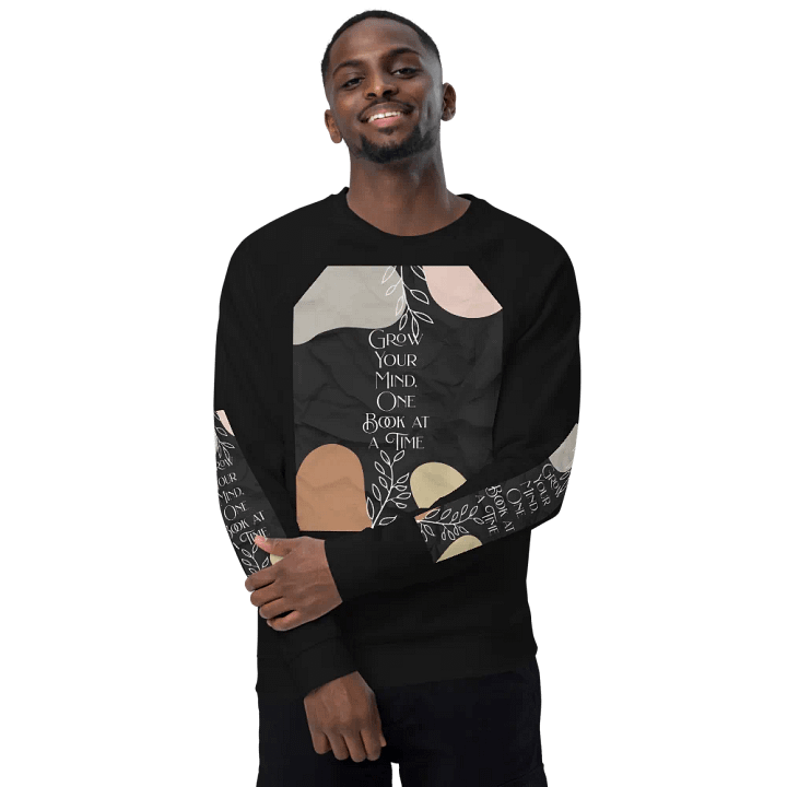 Mindful Reading Organic Sweatshirt product image (2)