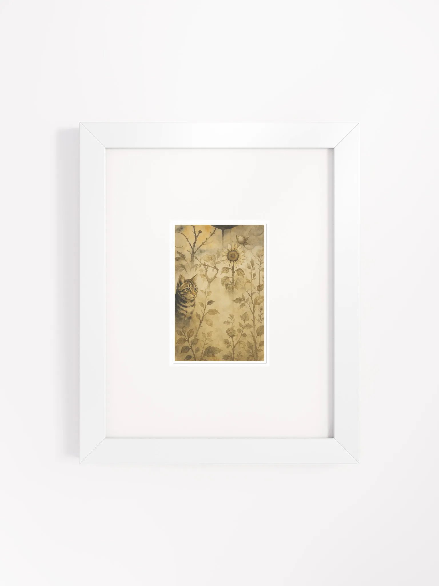 The Secret Garden Sketchbook Artprint Framed product image (4)