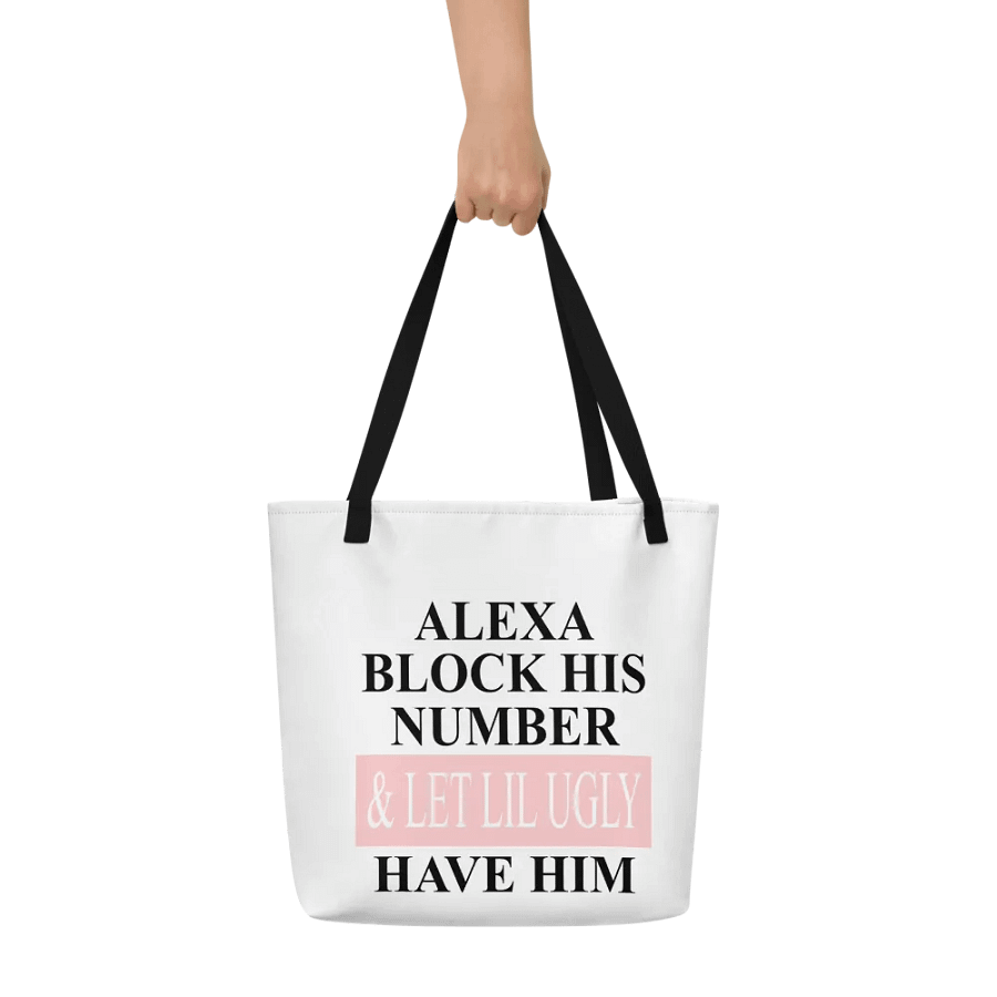 'Alexa, Block His Number' Tote Bag product image (10)