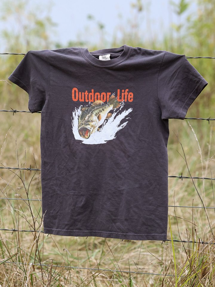 Outdoor Life Vintage Bass T-Shirt (1966) product image (1)