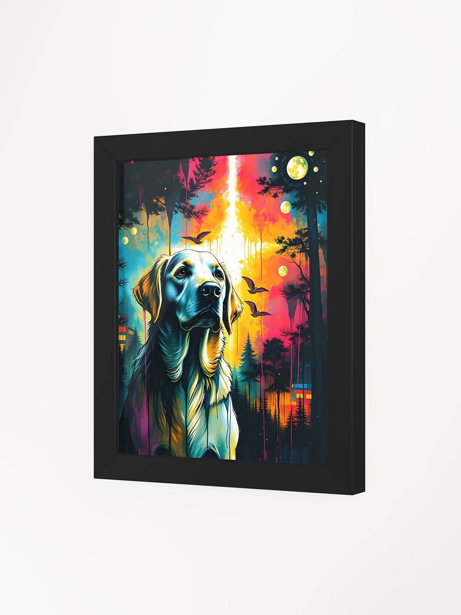 My sweetheart, karma! Vibrant Ayous Wood Framed Matte print product image (31)