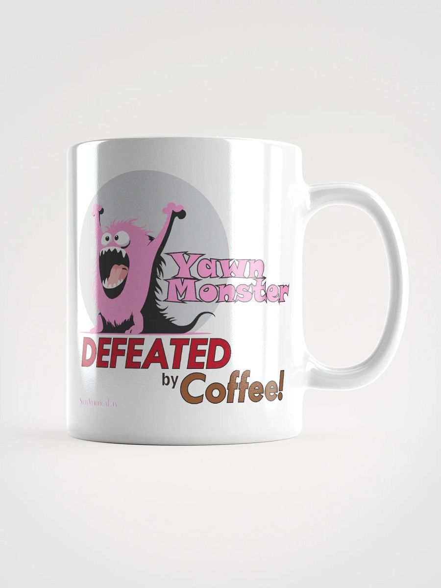 Pink Yawn Monster Coffee Cup product image (1)