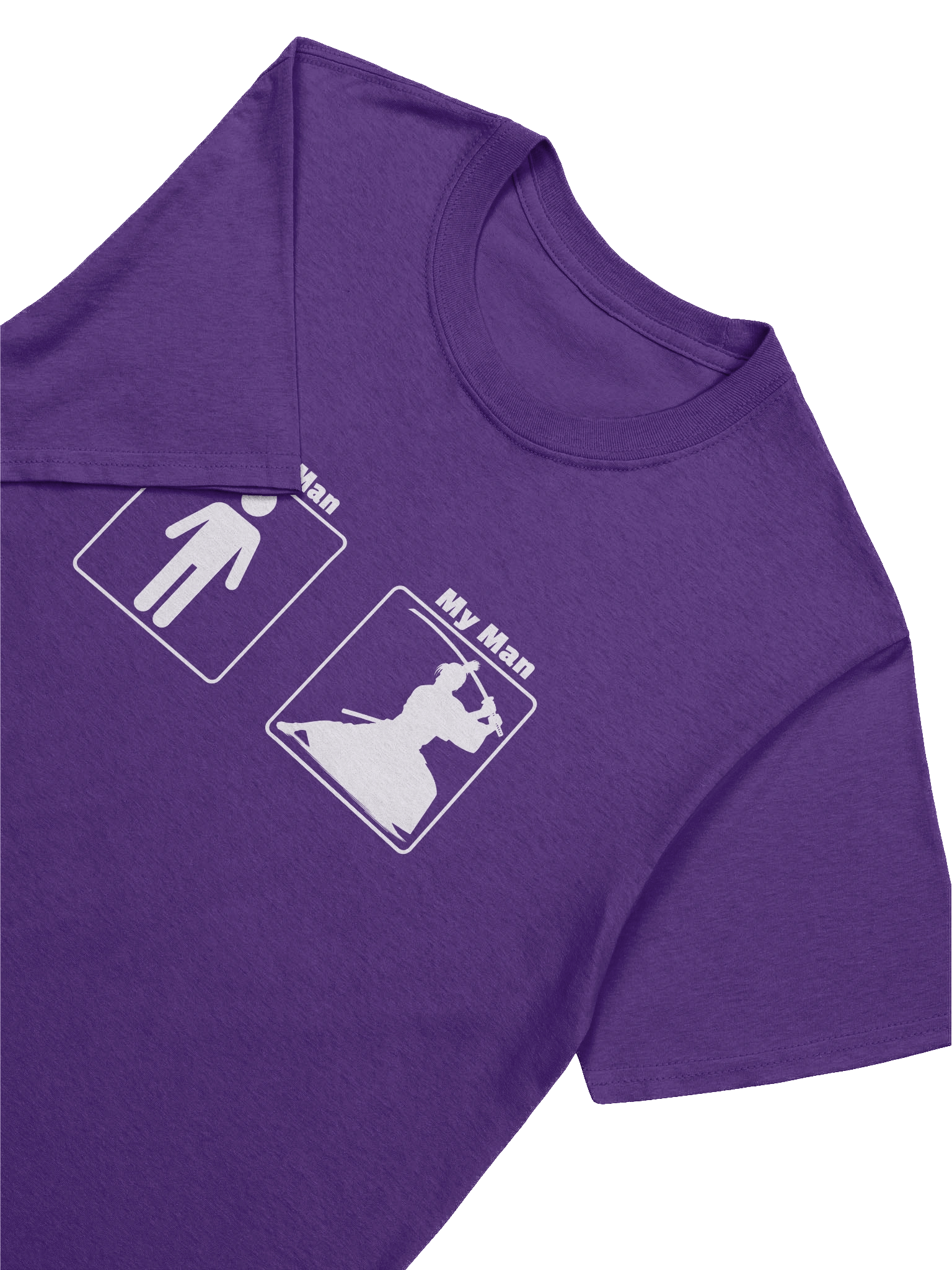 Your Man My Man & Samurai Husband Funny T-shirt product image (2)
