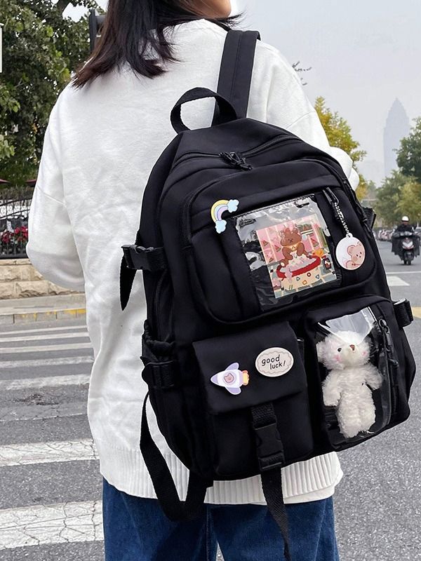 Large-capacity Schoolbag Female Korean Cartoon Backpack VIA Onlineshop product image (4)