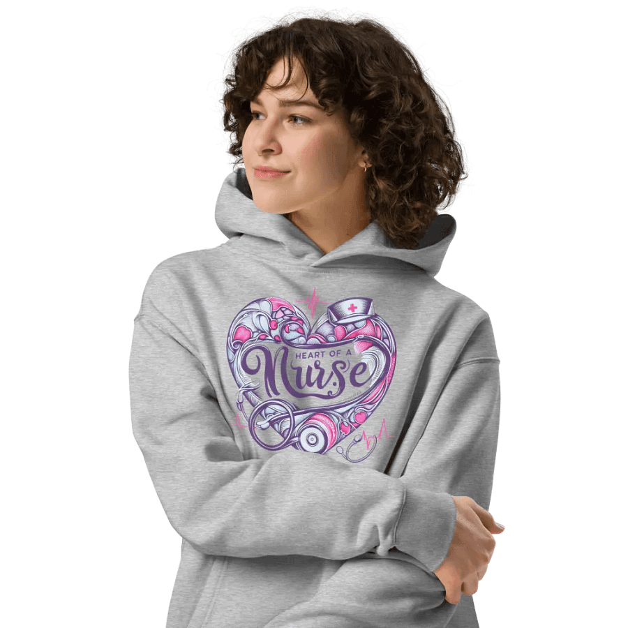 Nurse Heartbeat Oversized Hoodie product image (24)