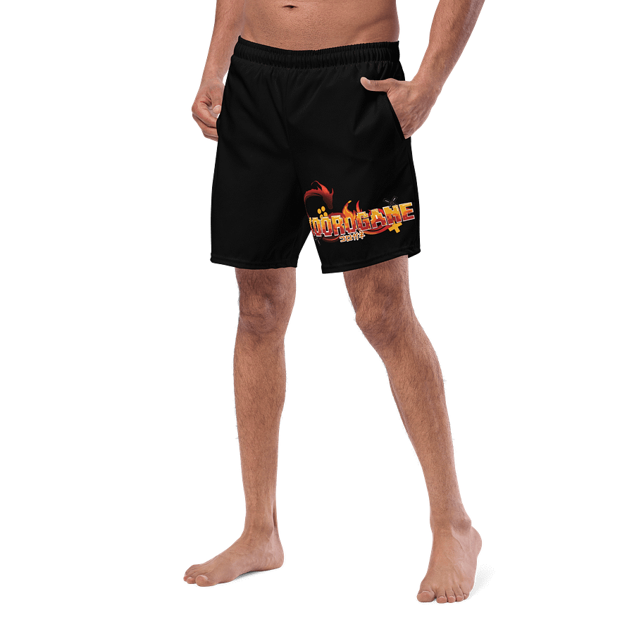 Kooro Red Logo Swim Trunks product image (2)