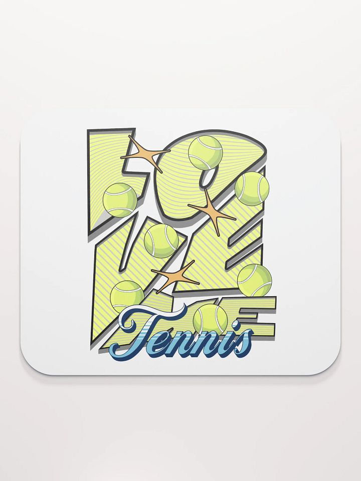 Love Me Tennis Mouse Pad product image (1)