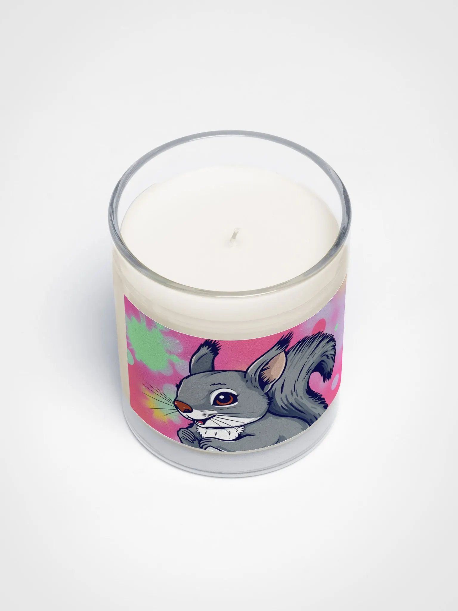 Whimsical Squirrel Soy Wax Candle product image (3)