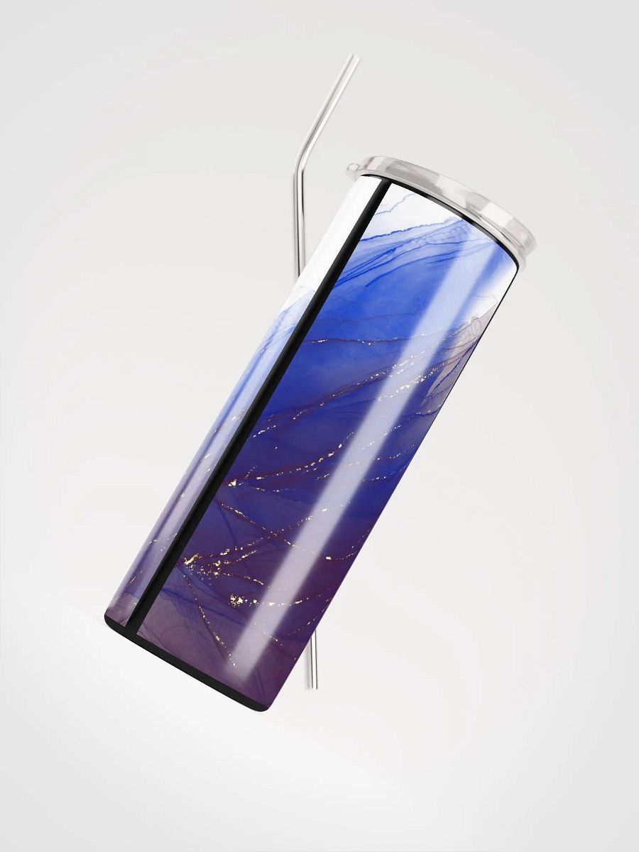 Twilight Whispers: Purple & Midnight Blue Tumbler product image (4)