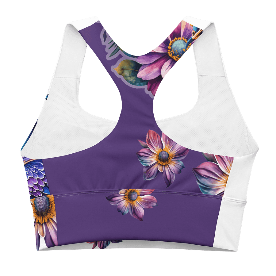 Peacock Recycled Longline Sports Bra product image (2)