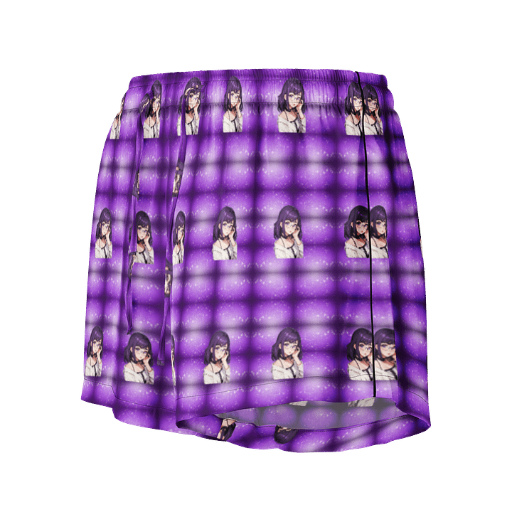 (Purple WAIFU) K Women's Pajama Shorts product image (1)