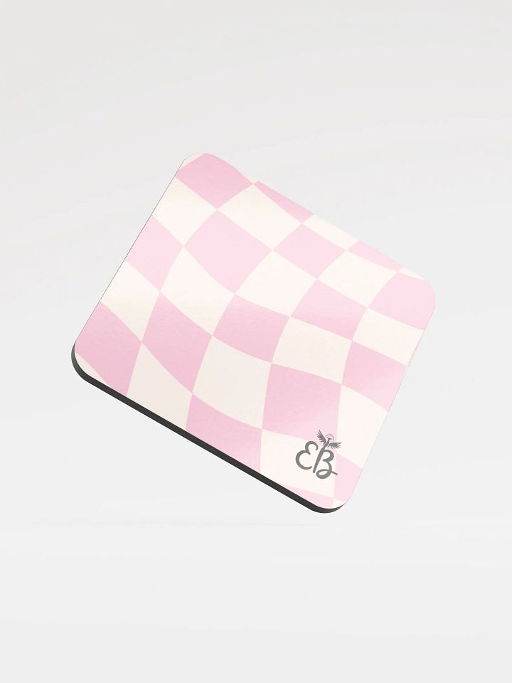 Preppy Area: Pink coaster product image (1)