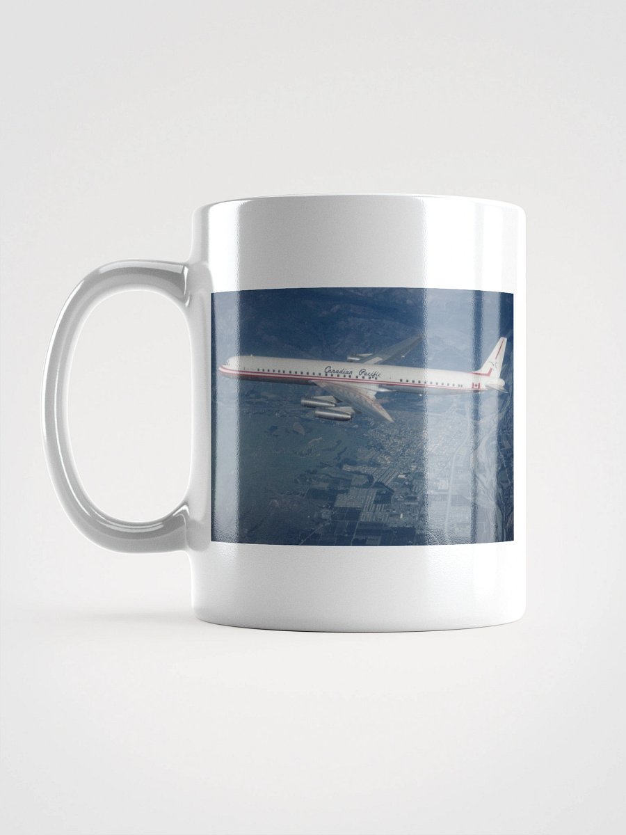 JetFlix Canadian Pacific DC-8-63 coffee mug product image (17)