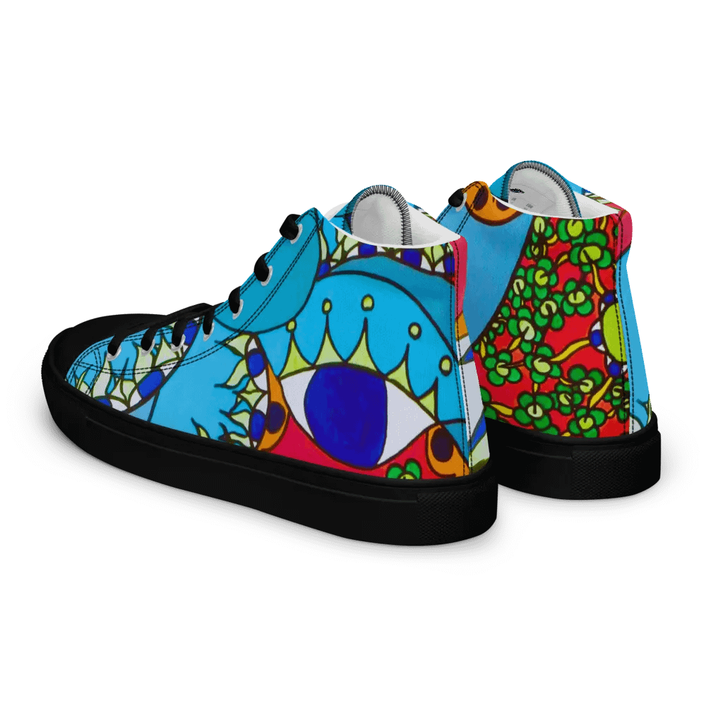 Women's Whimsical Eyes High Tops product image (6)