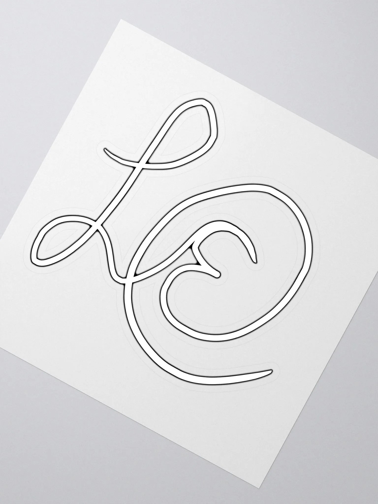Lisa Eli Logo (White) product image (2)