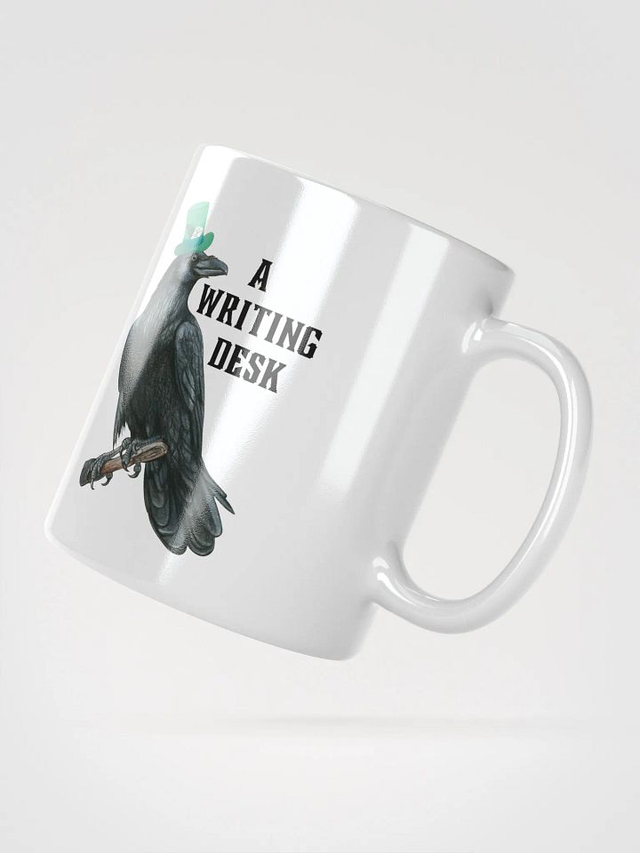 Why Is a Raven Like a Writing Desk? Mug product image (2)