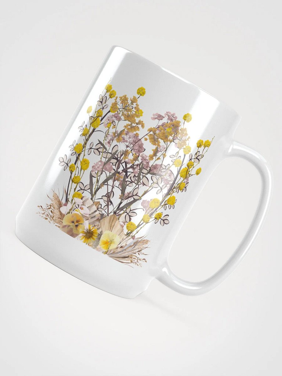 Botanical Flower Mug 15 Oz. product image (4)