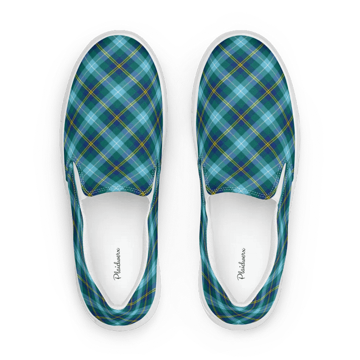 Porteous Tartan Men's Slip-On Shoes product image (1)