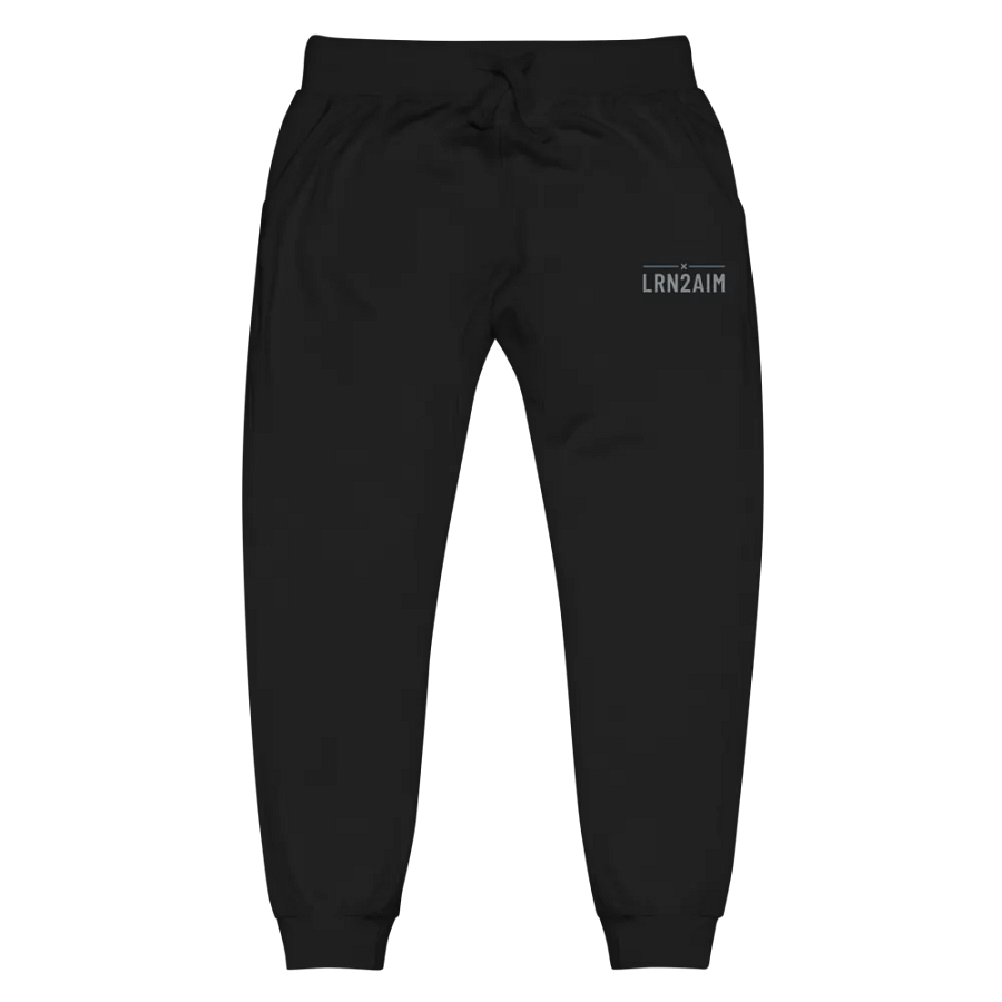 LRN2AIM Embroidered Fleece Sweatpants product image (1)