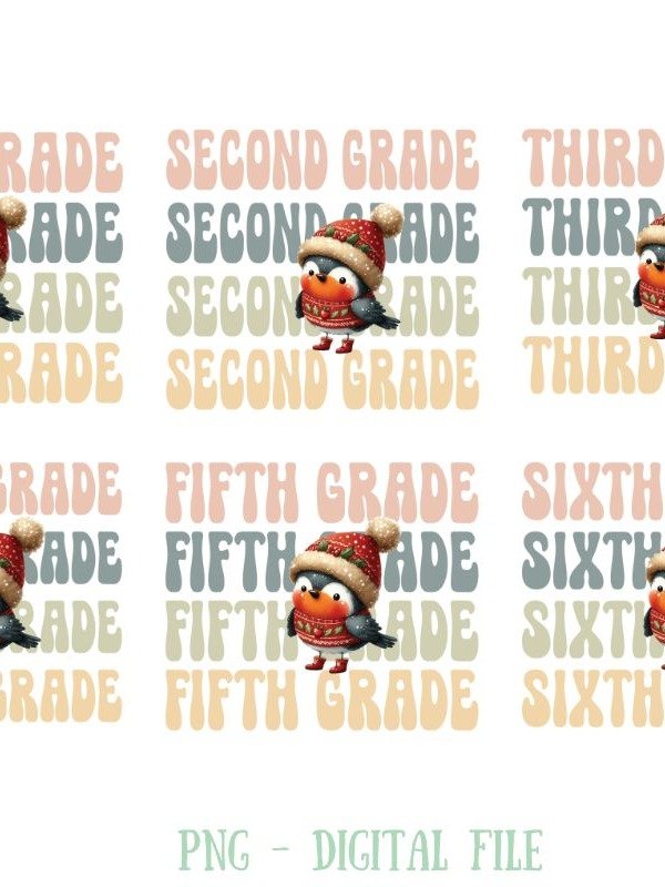 Christmas Bird Teacher sublimation bundle product image (1)