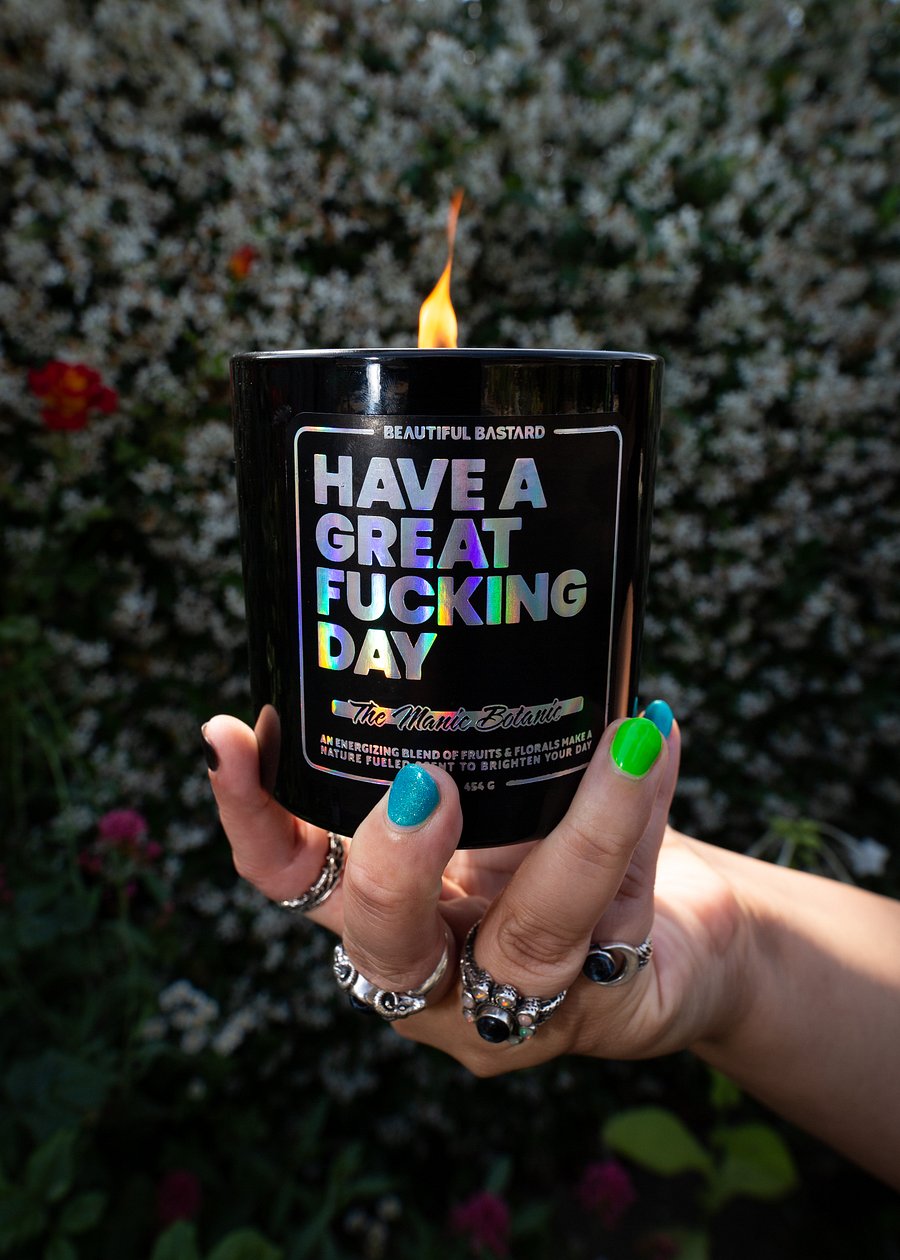 HAVE A GREAT F*CKING DAY - Candle product image (2)