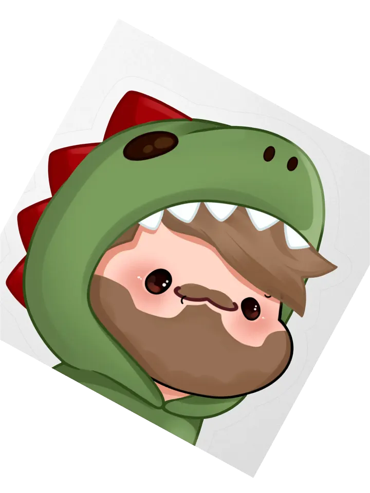 Dino Onesie Sticker product image (4)