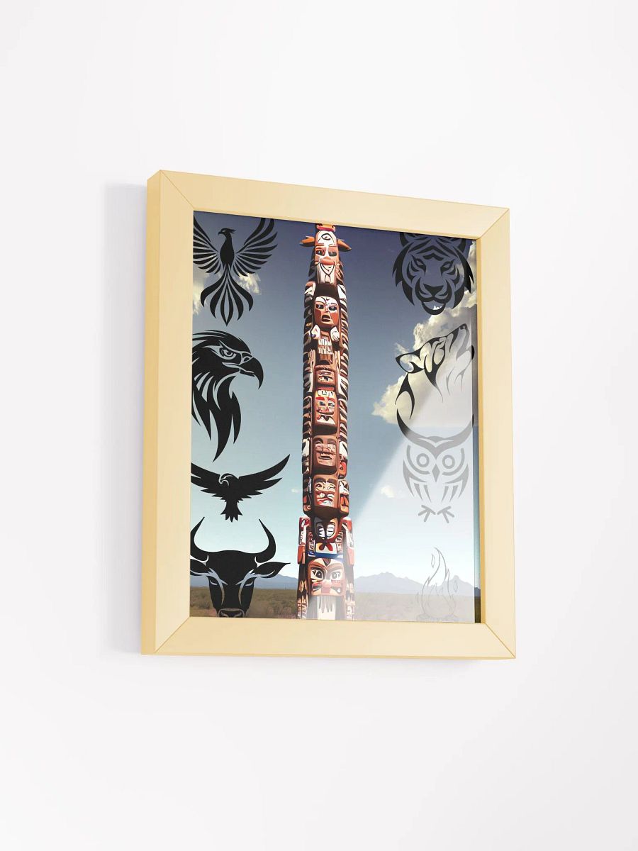 Totem Tales: Framed Matte Poster product image (12)