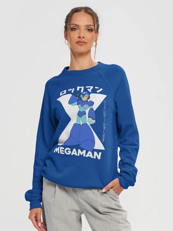 X Sweatshirt (Blue) product image (1)