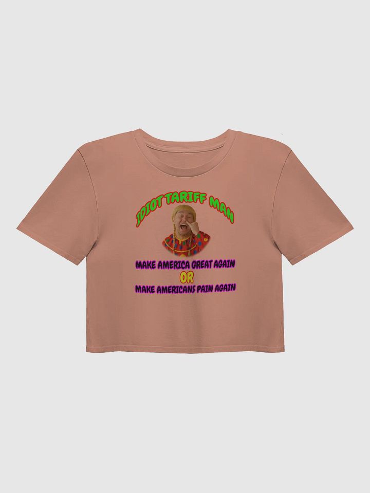 Clownish Political Statement Women's Crop Top product image (1)