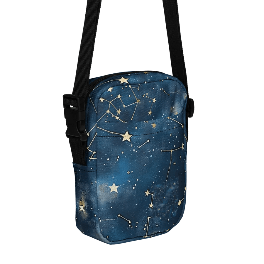 Starry Night Sky Utility Crossbody Bag product image (4)