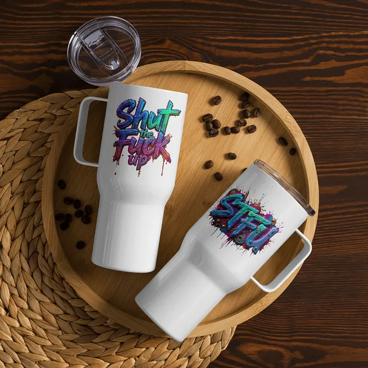 STFU Vibes Travel Mug product image (1)