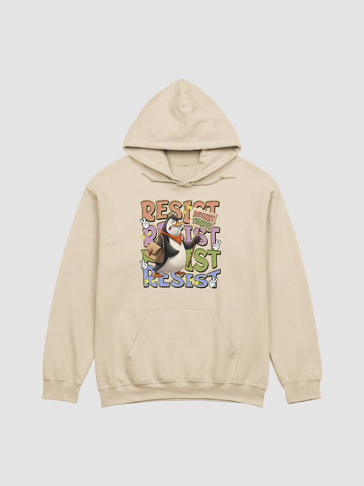 Resist Tariffs Penguin Rebel Hoodie product image (13)