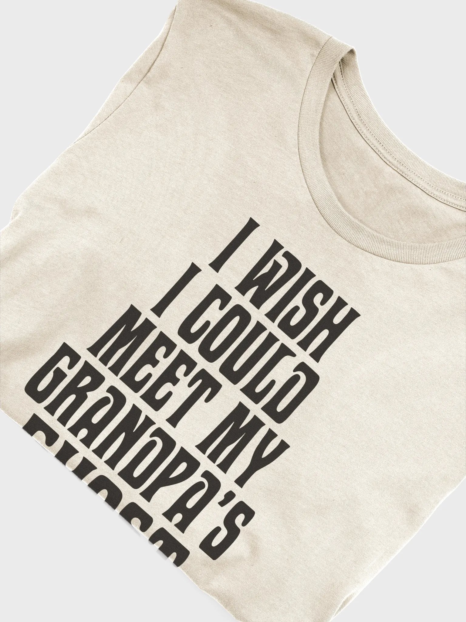 Grandpa's Ghost Cream T-shirt product image (5)