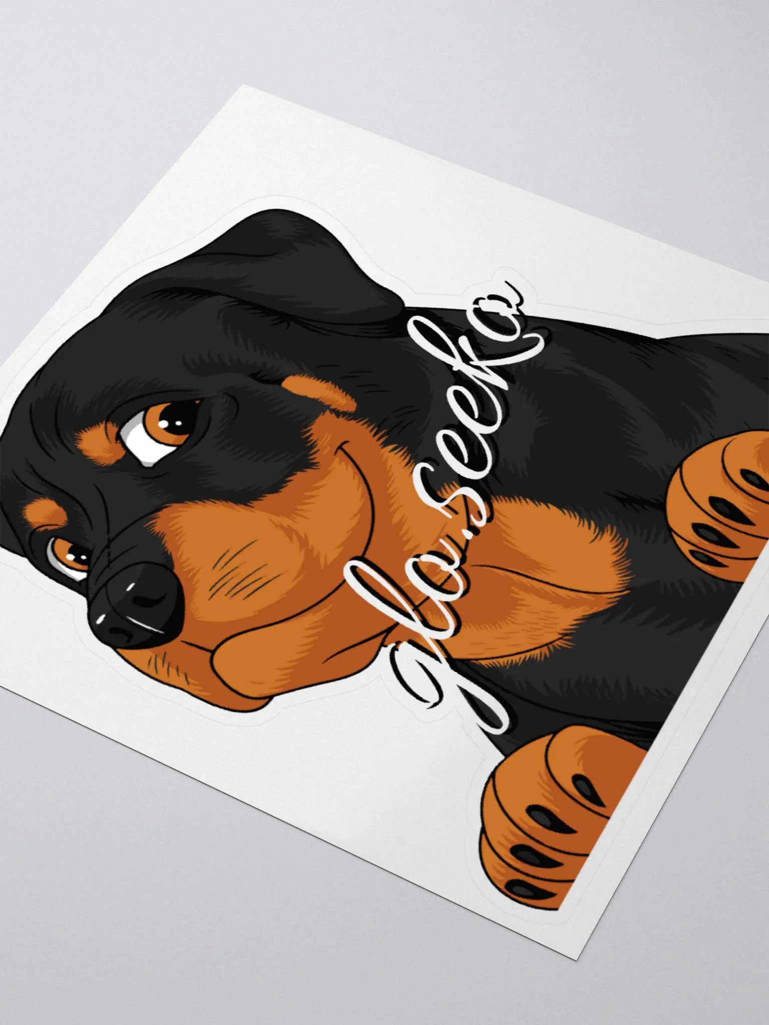 Rottie Signature Logo Sticker product image (3)