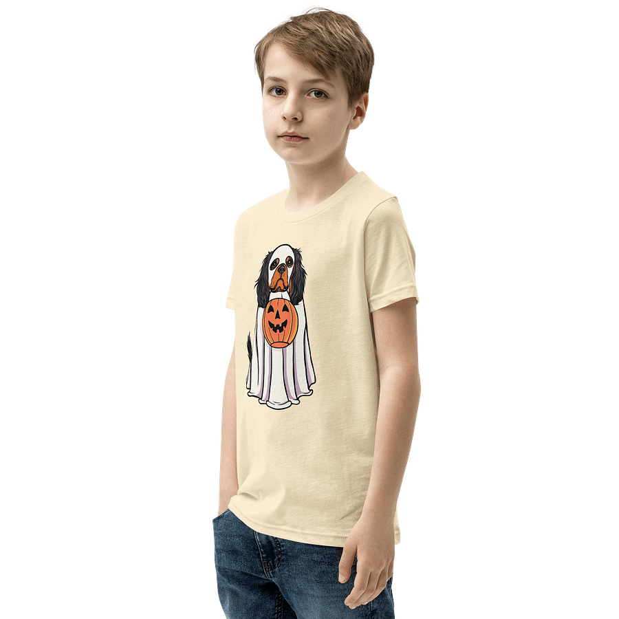 Halloween Cavalier King Charles Spaniel(Black & Tan) Youth T-Shirt product image (23)
