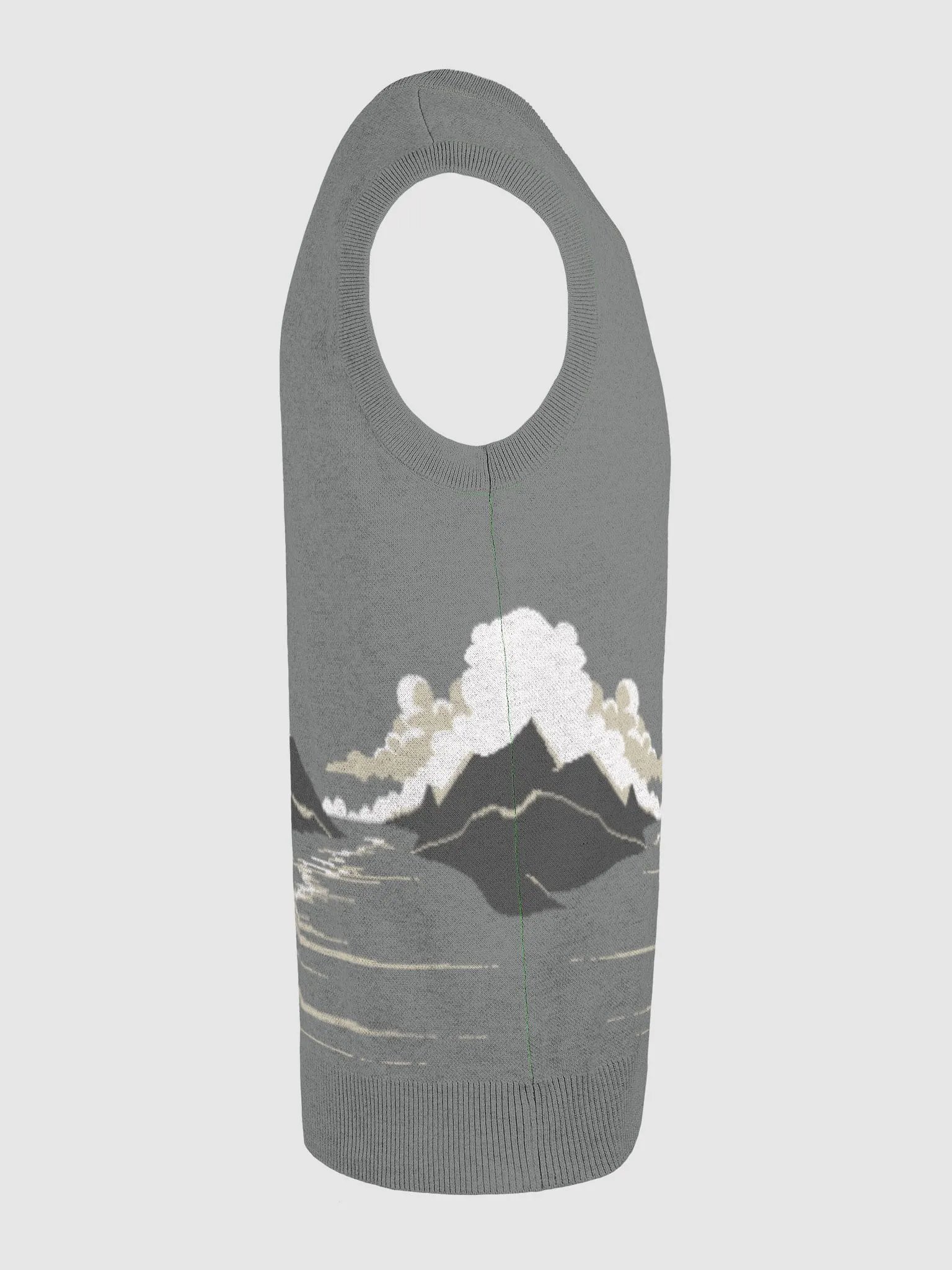 Mountain Majesty Knitted V-Neck Vest product image (24)