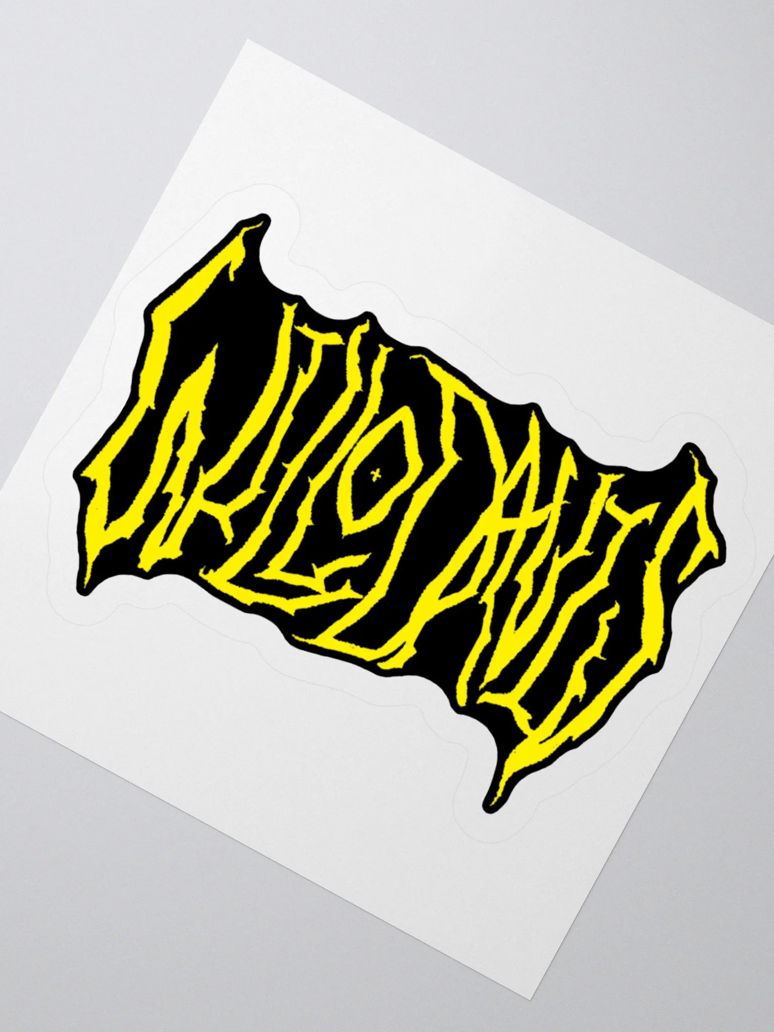 WiLLo Davis Metal Logo Sticker product image (5)