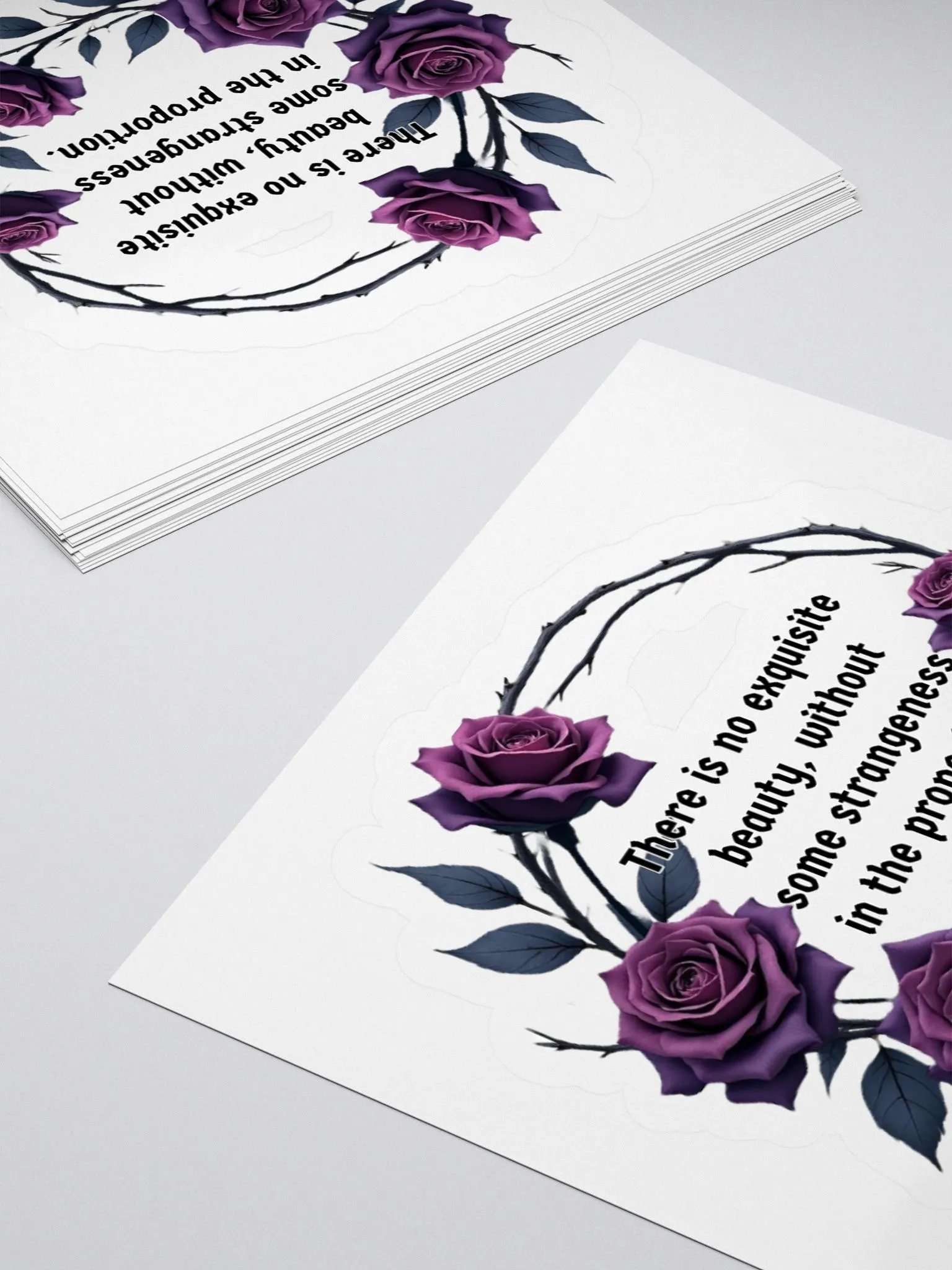 Exquisite Beauty Without Strangeness Poe Sticker product image (4)