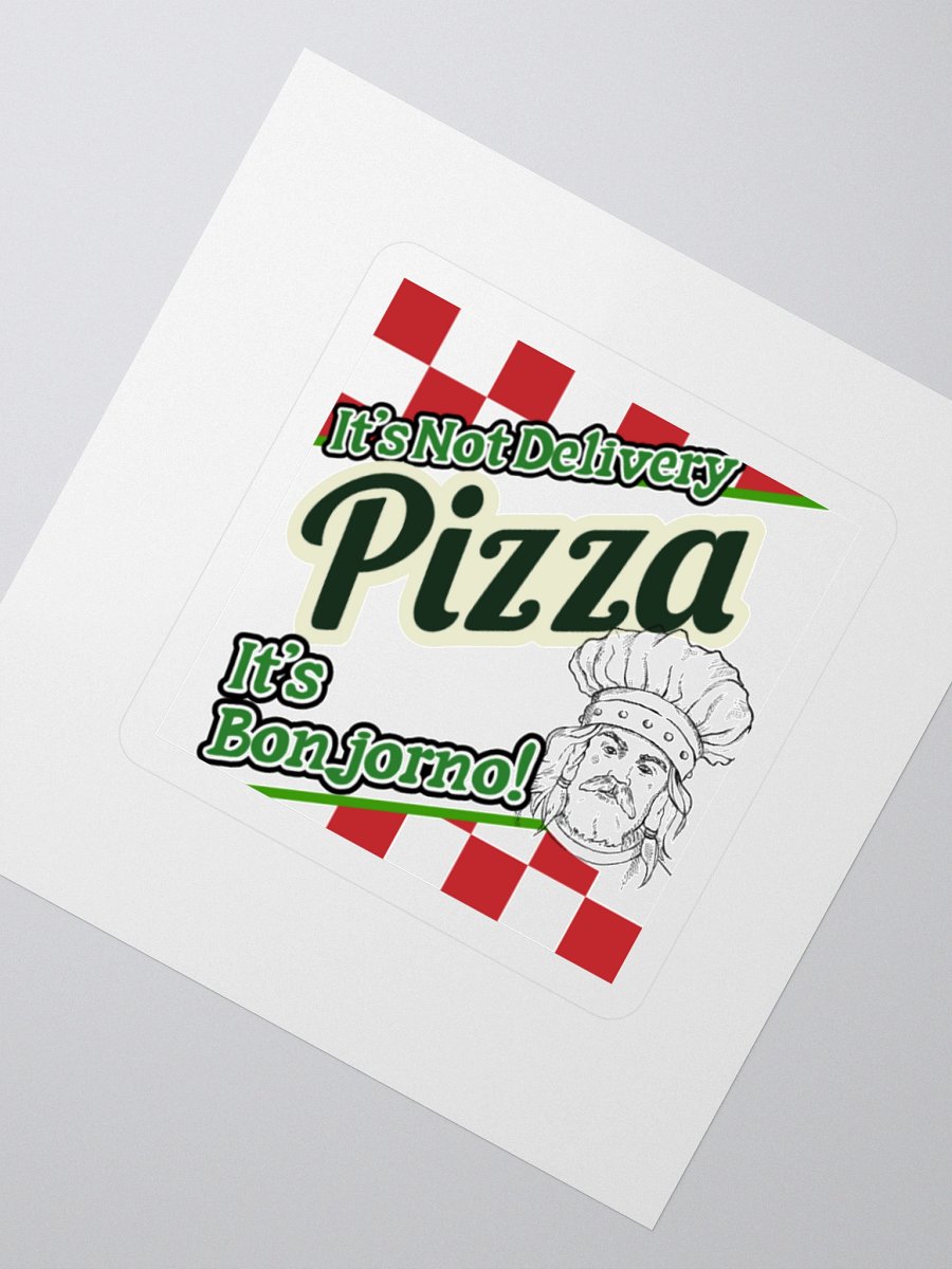 Bonjorno Pizza Sticker product image (4)