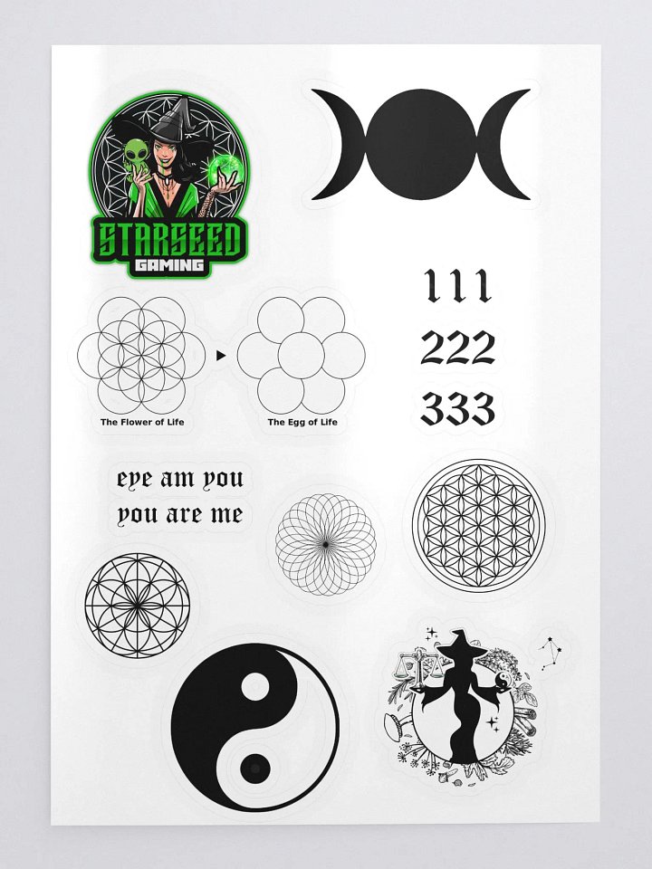 spiritual bean sticker pack product image (1)