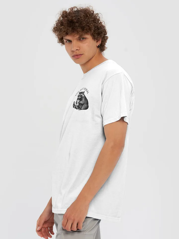 Cute But Feral Raccoon T-Shirt product image (2)