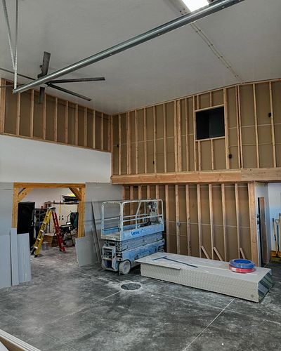 Just uploaded part 2 of the shop addition! Go check it out and let me know what you think! #build #diy #electrical #drywall