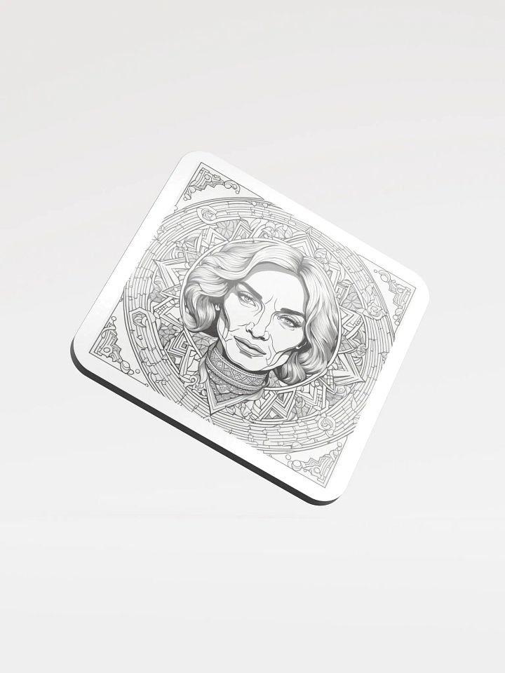 Mandala Monochrome Coaster Set product image (1)