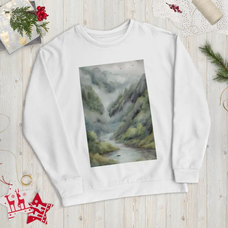 Dreamy Ink Splash Mountains product image (7)