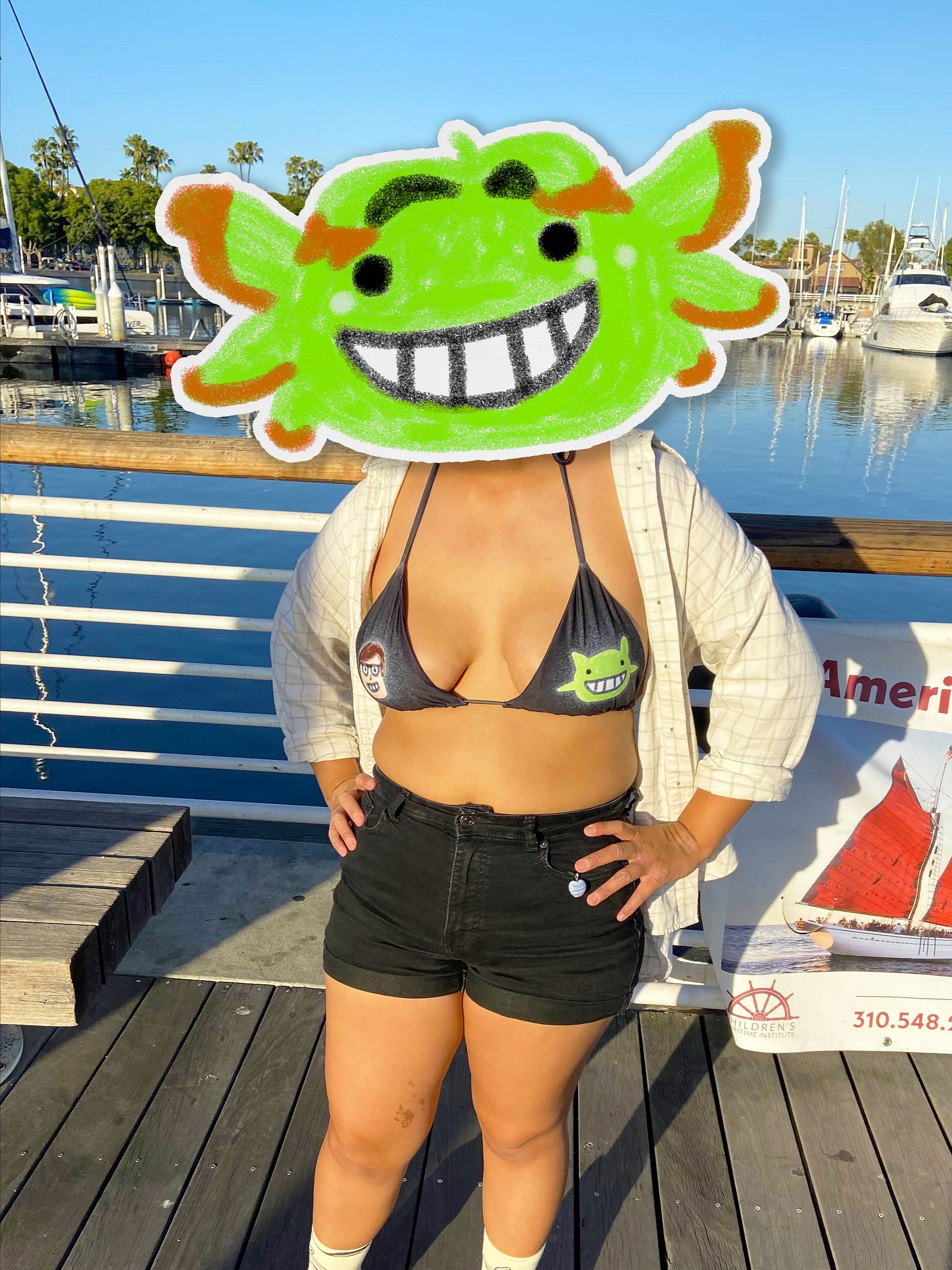 Austin & The Smiler Bikini Top product image (1)